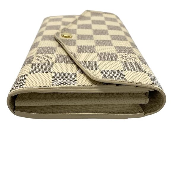 LOUIS VUITTON Portefeuille Sara Azur Damier - Long Wallet  503-042425 - Picture 4 of 12